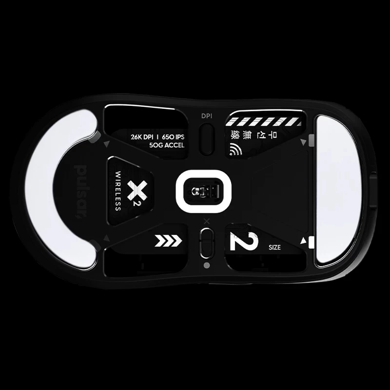 Mini Wireless Mouse - แผ่นรองเมาส์ ESPTIGER ICE V2 สำหรับ Pulsar