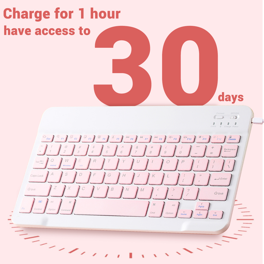 มินิคีย์บอร์ดไร้สายบลูทูธคีย์บ - Mini Wireless Mouse บทวิจารณ์และราคา