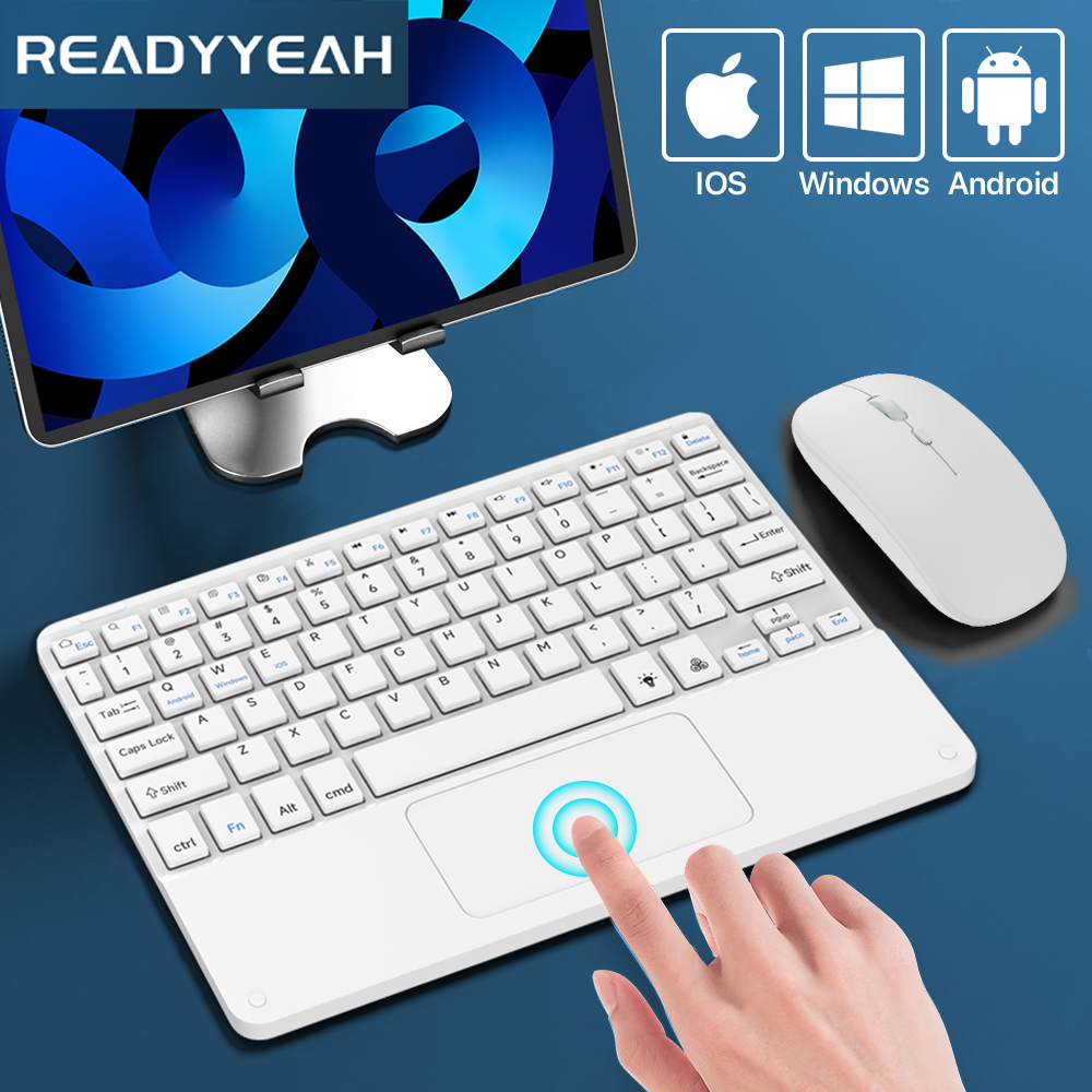 คีย์บอร์ดและเมาส์ไร้สายทัชแพดค - Mini Wireless Mouse บทวิจารณ์และราคา